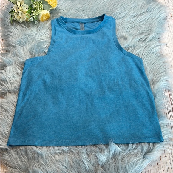 Beyond Yoga Spacedye Blue Featherweight Tank sz XS - Picture 1 of 9